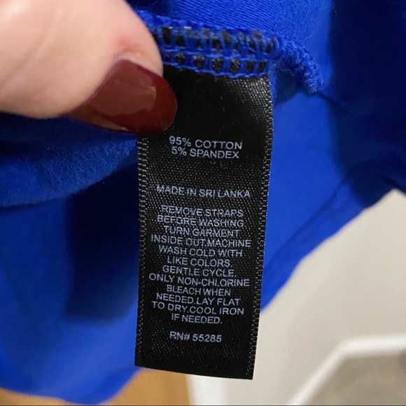 Express strapless mini skater dress - Picture 4 of 4